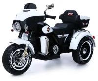 Электромотоцикл «Трайк» 2-х местный 2 мотора цвет чёрно-белый
