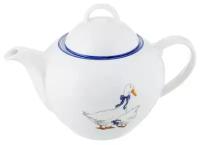 Чайник заварочный Thun "Сапфир" декор "Гуси" 550 мл