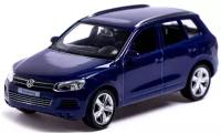 Машина металлическая VOLKSWAGEN TOUAREG, 1:43, цвет синий