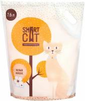 Cиликагелевый наполнитель Smart Catс ароматом "белый мускус", 3,32 кг