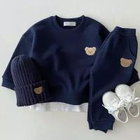 Костюм детский N&A baby clothes темно-синий размер: 28