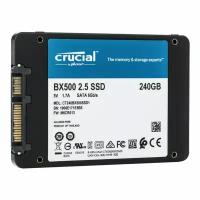 SSD диск Crucial 2.5" BX500 240 Gb SATA III 3D NAND (CT240BX500SSD1)