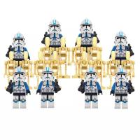 Боевой набор дроиды КНС против клонов 501-го легиона // Звёздные Войны / Совместимый с лего конструктор