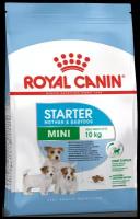 Royal Canin Mini Starter 1 кг Корм для щенков до 2-х месяцев и беременных или кормящих сук