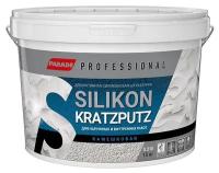 Декоративное покрытие Parade Professional Silikon Kratzputz S210 1.5 мм, 1.5 мм, белый, 15 кг