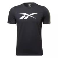 Футболка Reebok для мужчин, Размер:S, Цвет:черный, Модель:GS VECTOR TEE