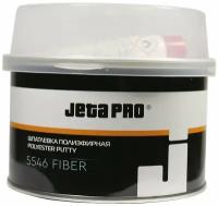 Шпатлевка наполняющая со стекловолокном + отвердитель Jeta Pro Fiber, светло-зелёная, 0,5+0,015кг