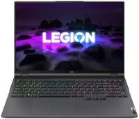 16" Ноутбук Lenovo Legion 5 Pro Gen 6 16ACH6H 2560x1600, AMD Ryzen 5 5600H 3.3 ГГц, RAM 16 ГБ, SSD 1 ТБ, NVIDIA GeForce RTX 3060, без ОС, 82JQ000RRK, Storm Grey