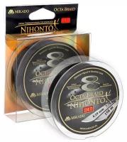 Плетеный шнур Mikado NIHONTO OCTA BRAID 0,26 black (150 м) - 22.60 кг