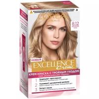 L'Oreal Paris Excellence стойкая крем-краска для волос, 8.12, Мистический блонд