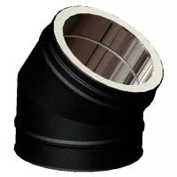 Дымоход Schiedel Permeter 25 Отвод 30° (⌀ 150/200 мм)(Черный цвет)