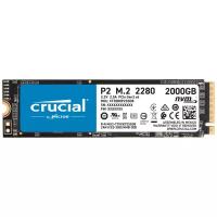 Жесткий диск SSD M.2 2Tb Crucial P2 (CT2000P2SSD8)