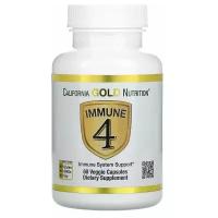 Капсулы California Gold Nutrition Immune 4, 60 шт