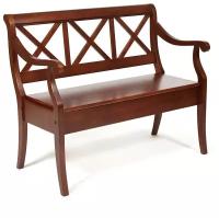 Скамейка Tetchair ALBIZZI (Альбицци) dark walnut