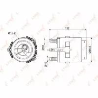 LYNXAUTO LF-998M Фильтр топливный