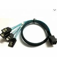 Кабель Lsi Logic Cable SFF-8643 - 4*SATA (MiniSAS HD -to- 4*SATA), 1m