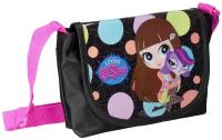 Сумочка детская Littlest Pet Shop LPCB-UT3-4012 . Одно отделение на молнии, перекидной клапан на липе, для девочек, 20 х 26 х 12 см