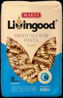 Макароны Livingood High Calcium Pasta Fussili