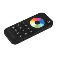 Пульт SMART-R26-RGBW Black (4 зоны, 2.4G) (Arlight, IP20 Пластик, 5 лет)