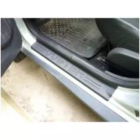 Накладки на внутренние пороги дверей Вариант 2 Renault Duster 2010-2020