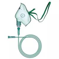 Маска кислородная размер L с трубкой 2 м. Alba Healthcare-2 штуки