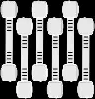 Блокиратор для кухонной техники холодильника, свч, мебели, дверей и ящиков, детский замок защитные накладки устройства для детей, 6 шт