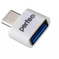 Аксессуар Perfeo PF-VI-O010 USB - MicroUSB OTG White PF_B4997