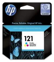 Картридж струйный HP (CC643HE) Deskjet F4275/ F4283 №121, цветной, оригинальный, ресурс 165 стр