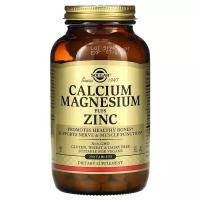 Solgar Calcium Magnesium Plus Zinc таб