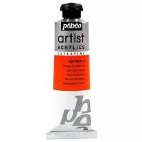 Краски акриловые PEBEO Artist Acrylics extra fine №4 37 мл 909-402 кадмий оранжевый