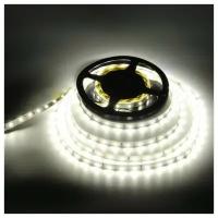 Мега яркая светодиодная лента High lum SMD 5630-60LED-IP33-12V Люкс 5м. - Цвет свечения: Белый 5500-6000K