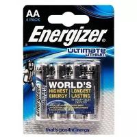 Элемент питания ENERGIZER LR6 Lithium (4 бл) (48)