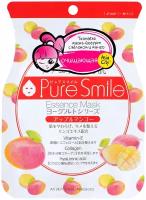 Sun Smile тканевая маска Pure smile Yogurt на йогуртовой основе с экстрактами яблока и манго