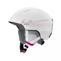 Зимний Шлем Alpina 2021-22 Chute White-Pink-Grey Matt (См:58-61)