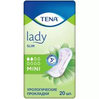 Урологические прокладки TENA Lady Slim Mini, 20 шт