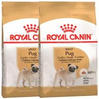 ROYAL CANIN PUG ADULT для взрослых собак мопс (0,5 кг + 0,5 кг)