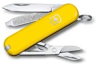 Victorinox 0.6223.8G Нож-брелок victorinox classic sd colors, 58 мм, 7 функций, sunny side