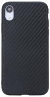 Чехол накладка для Apple iPhone Xr, G-Case Carbon, черная