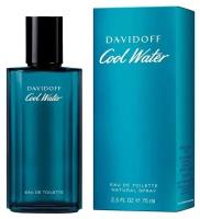 Туалетная вода мужская Davidoff Cool Water Man, 75мл / Давыдов Кул Ватер мужские духи