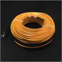 Нагревательный кабель Warmcoin Эко15Вт/м двухжильный греющий кабель, теплый пол кабель под плитку 120 м.п