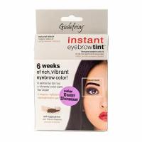 Краска-тинт профессиональная в капсулах для бровей, черный / Eyebrow Tint Natural Black 10 капсул