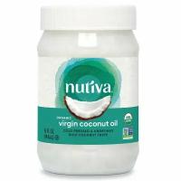 Nutiva, Organic Virgin Coconut Oil, Органическое кокосовое масло первого отжима, 444мл