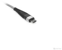 Аксессуар CBR USB - microUSB 2.1A 1m CB 500 Silver