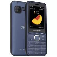 Мобильный телефон Digma LINX B241 32Mb темно-синий 2Sim 2.44" TFT 240x320 0.08Mpix LT2073PM