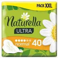 Прокладки женские гигиенические NATURELLA Ultra Camomile Normal Quatro 40шт 1 уп