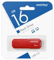 Флешка USB 2.0 SmartBuy 16 ГБ Clue ( SB16GBCLU-R )