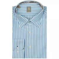 Рубашка JACQUES BRITT, размер 44, голубой