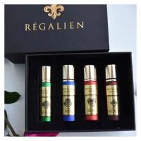 Духи Regalien Set 4 х 10 мл. (Clubs of Iris, Diamond of Velvet, Heart of Rose, Spade of Vetiver)