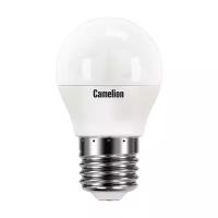 LED лампа шарик 8Вт Е27 3000К(теплый свет) - LED8-G45/830/E27(Camelion)(код 12392)