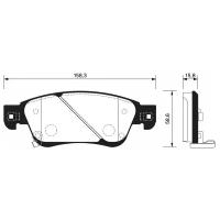 Колодки тормозные передние Sangsin Brake SP1478